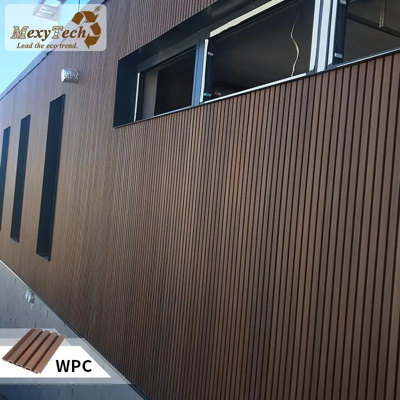 Mexytech Wpc Exterior Wall Cladding Wood Decorative Waterproof Wall